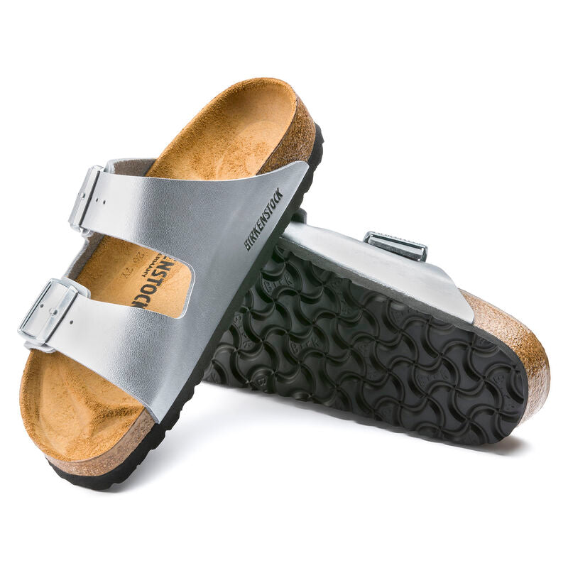 Arizona Classic Footbed: Silver