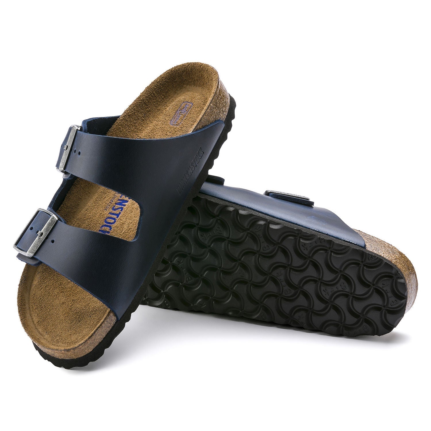 Arizona Soft Footbed: Blue Oiled