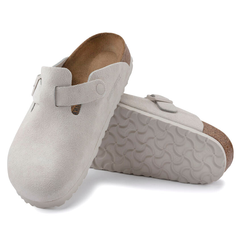Boston Soft Footbed: Antique White