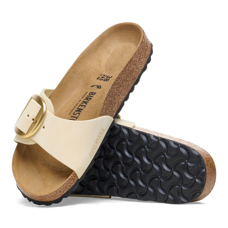 Madrid Big Buckle: Ecru
