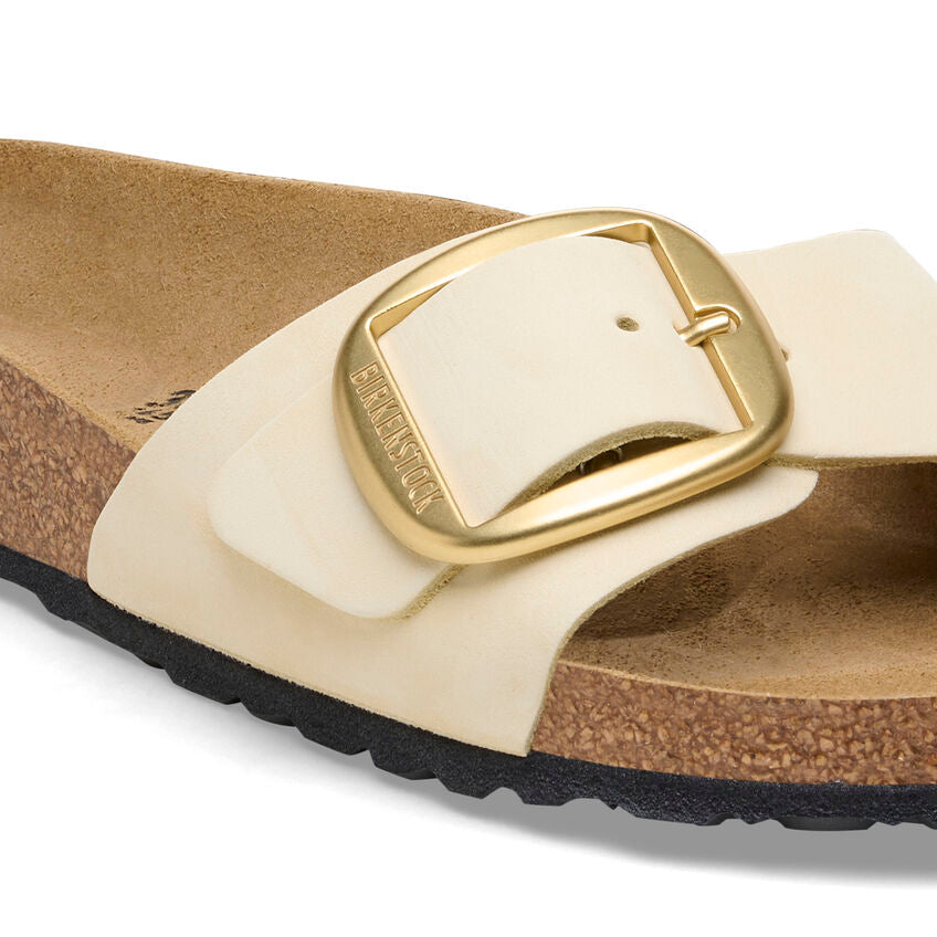 Madrid Big Buckle: Ecru