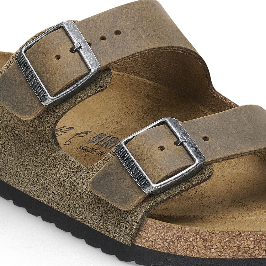 Arizona Classic Footbed: Thyme Suede/Oiled