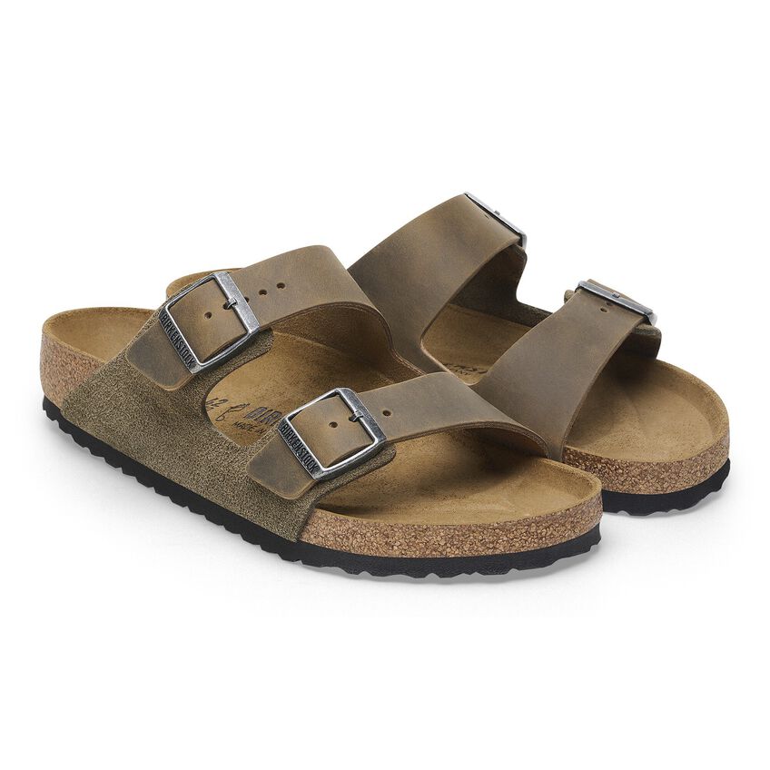 Arizona Classic Footbed: Thyme Suede/Oiled