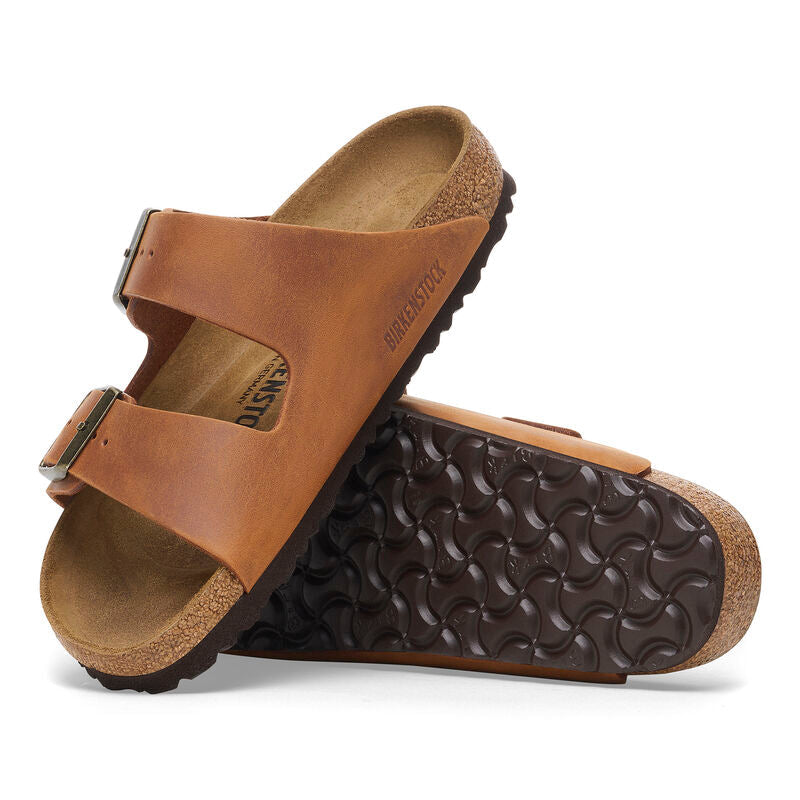 Arizona Classic Footbed: Cognac Oiled