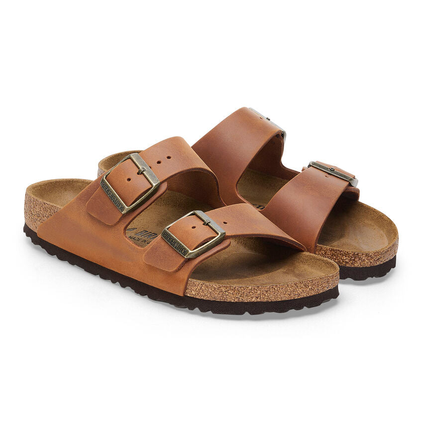 Arizona Classic Footbed: Cognac Oiled