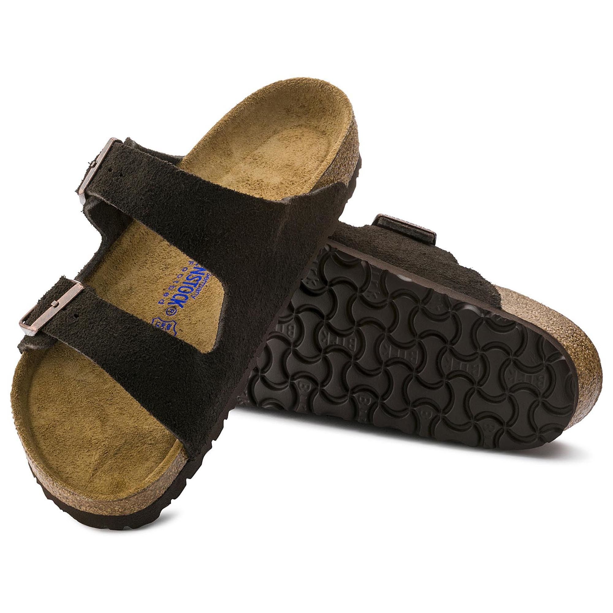 Arizona Soft Footbed: Mocha Suede
