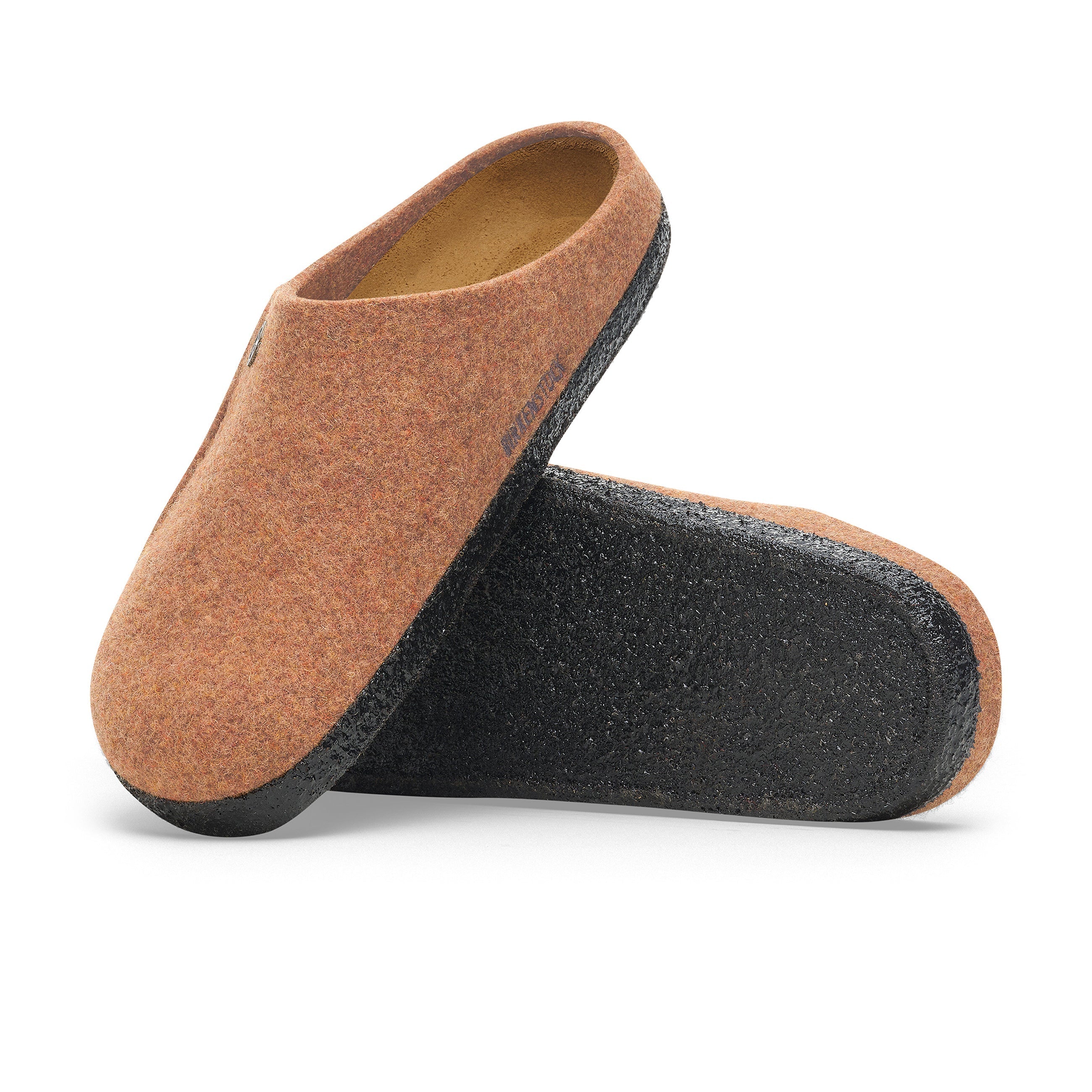 Zermatt Toffee Melange Wool Felt