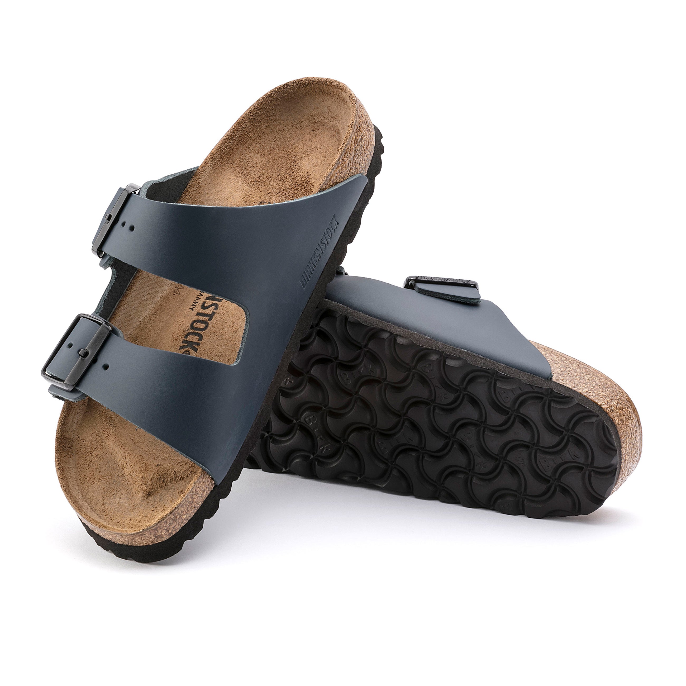 Arizona Blue Smooth Leather