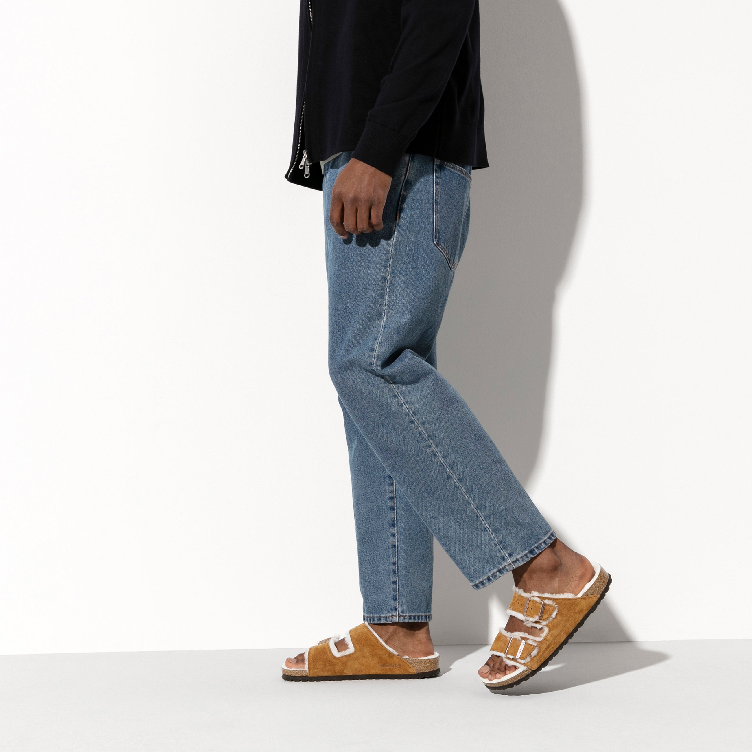 Arizona Shearling Mink Suede Leather/Shearling