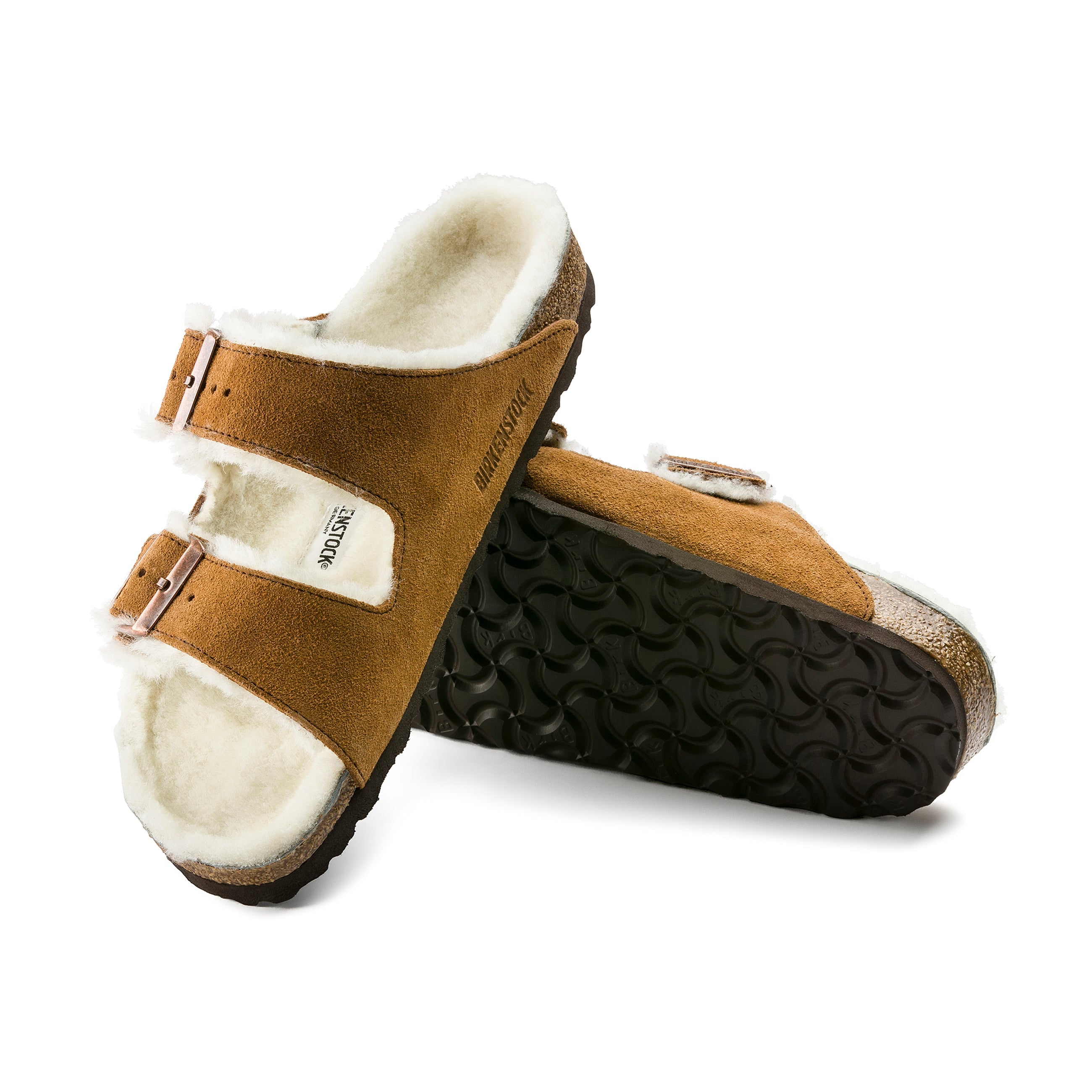 Arizona Shearling Mink Suede Leather/Shearling