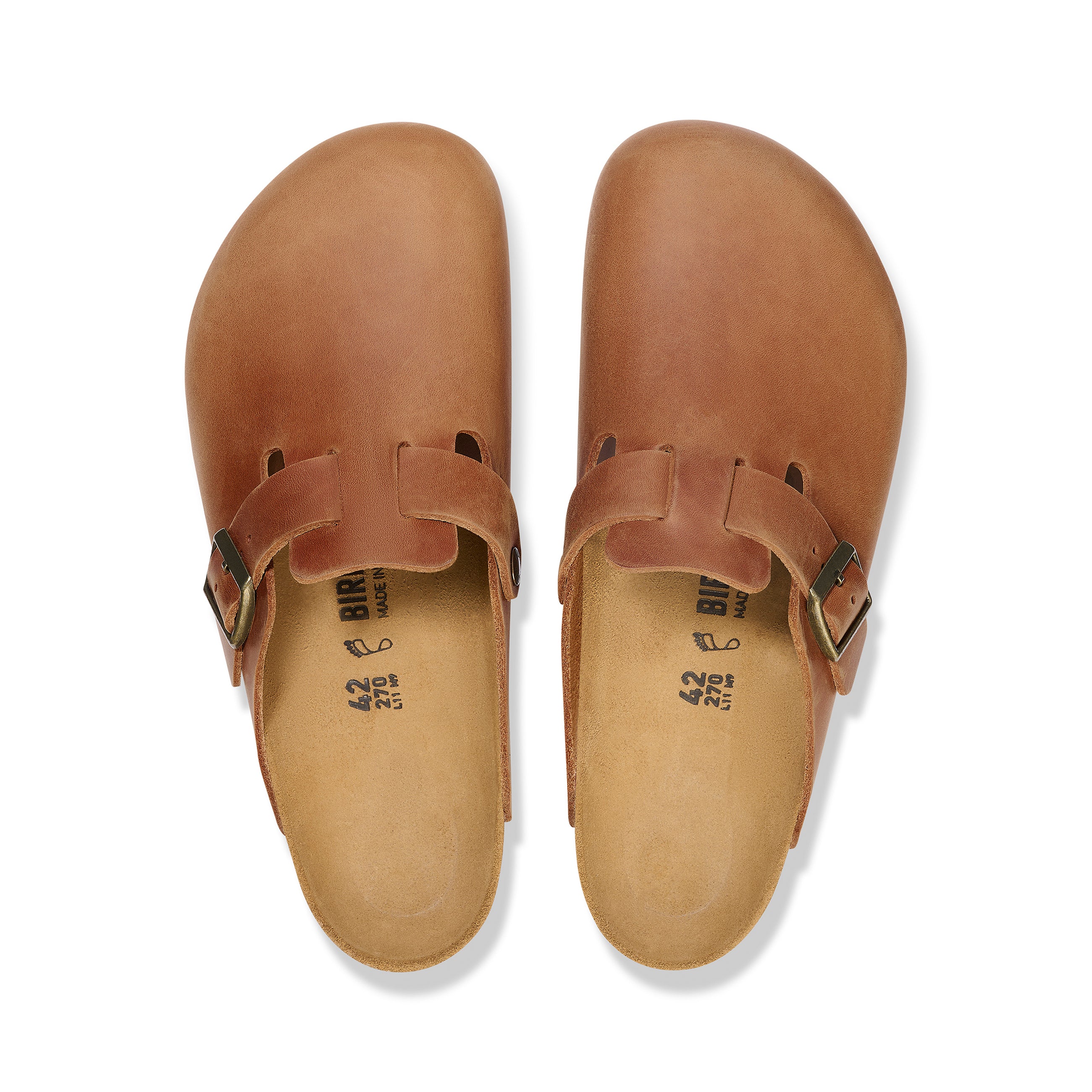 Boston Oiled Leather Cognac