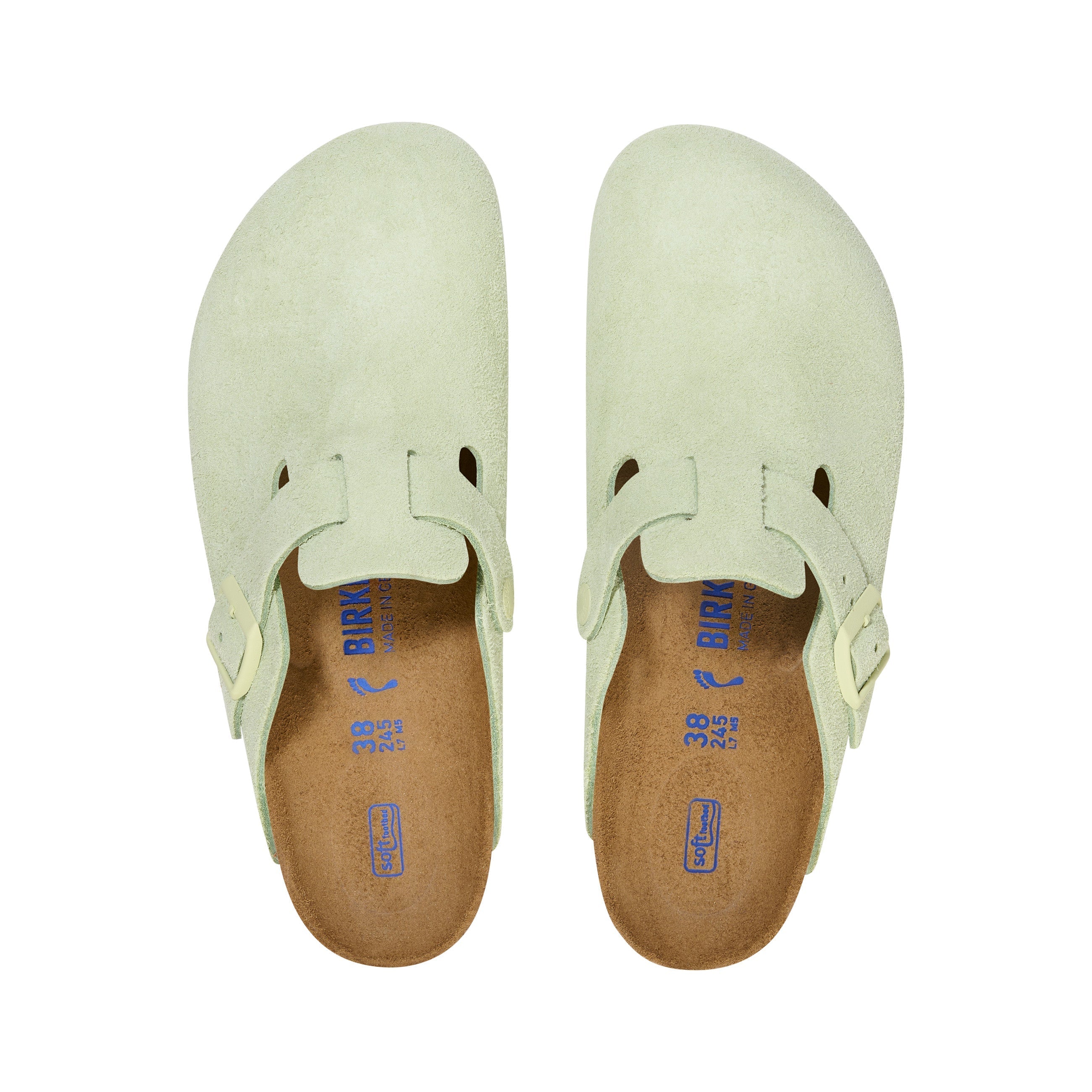Boston SFB Faded Lime Suede Leather