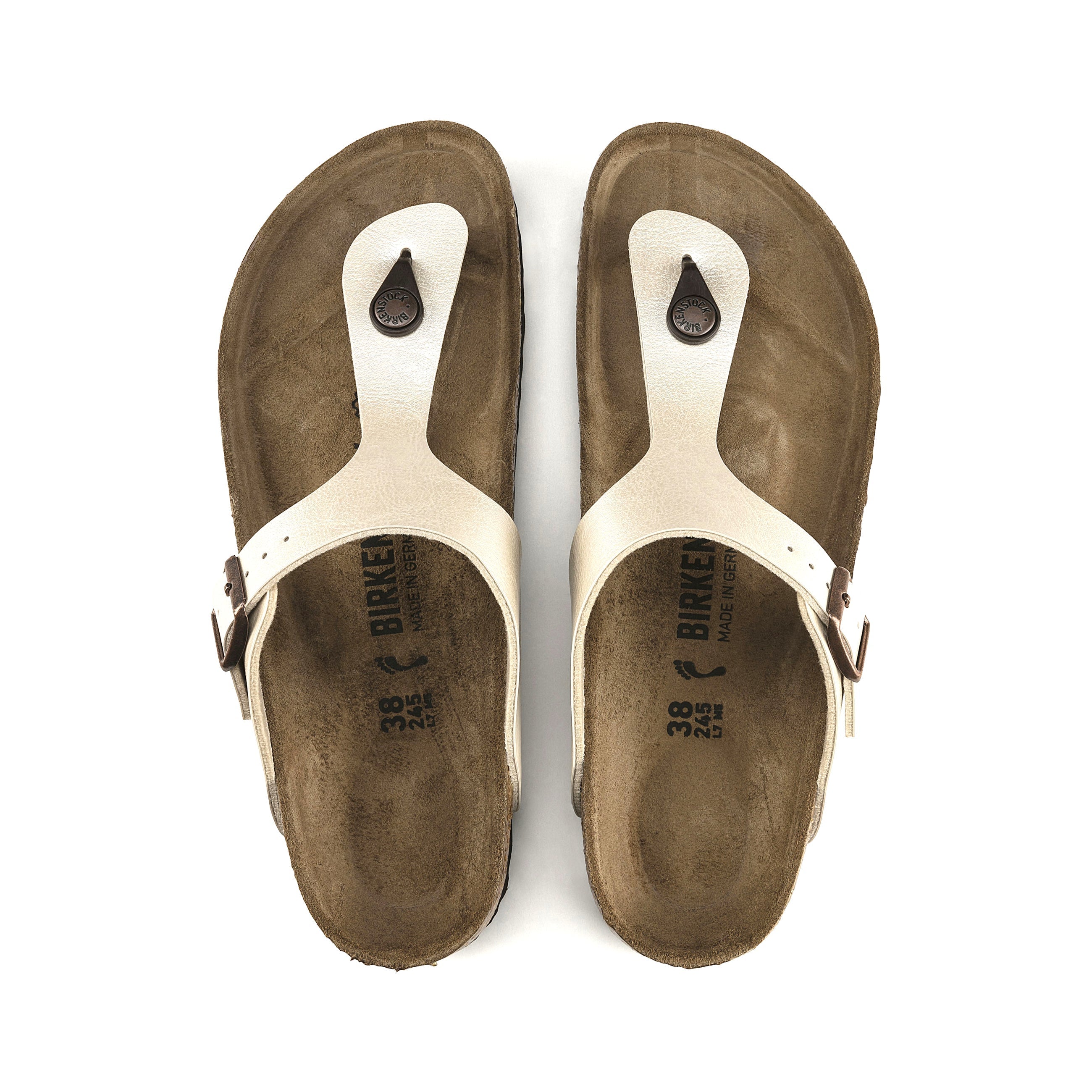 Gizeh Graceful Pearl White Birko-Flor