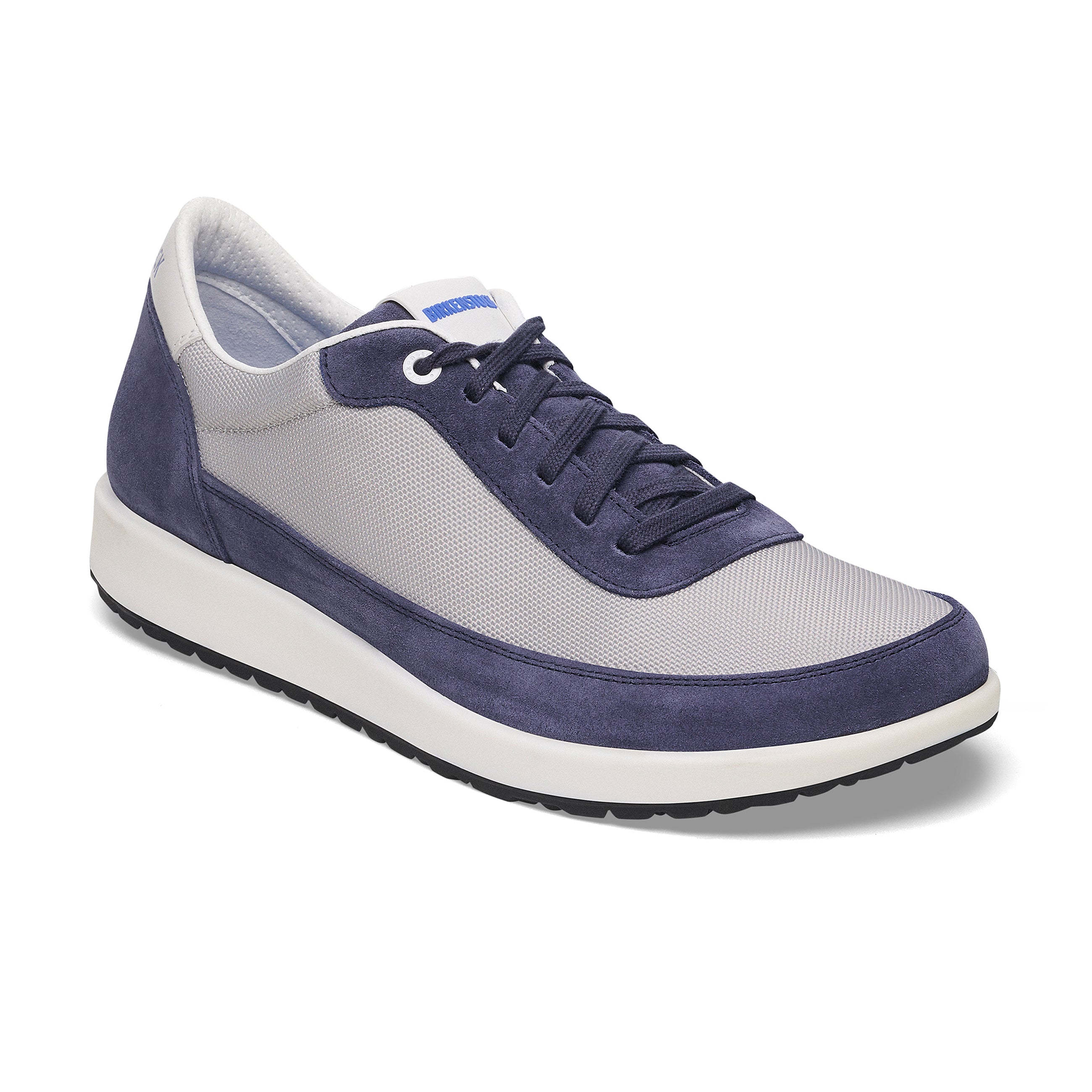 Honnef City Indigo/Stone Coin Nylon Mesh/Suede Leather