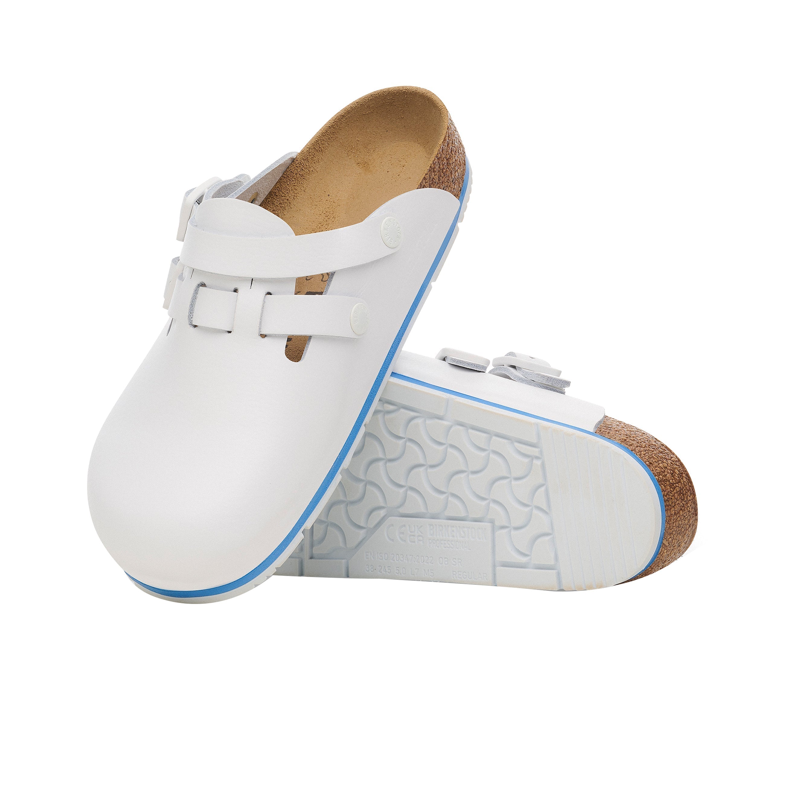 Kay Pro White PU Coated Natural Leather