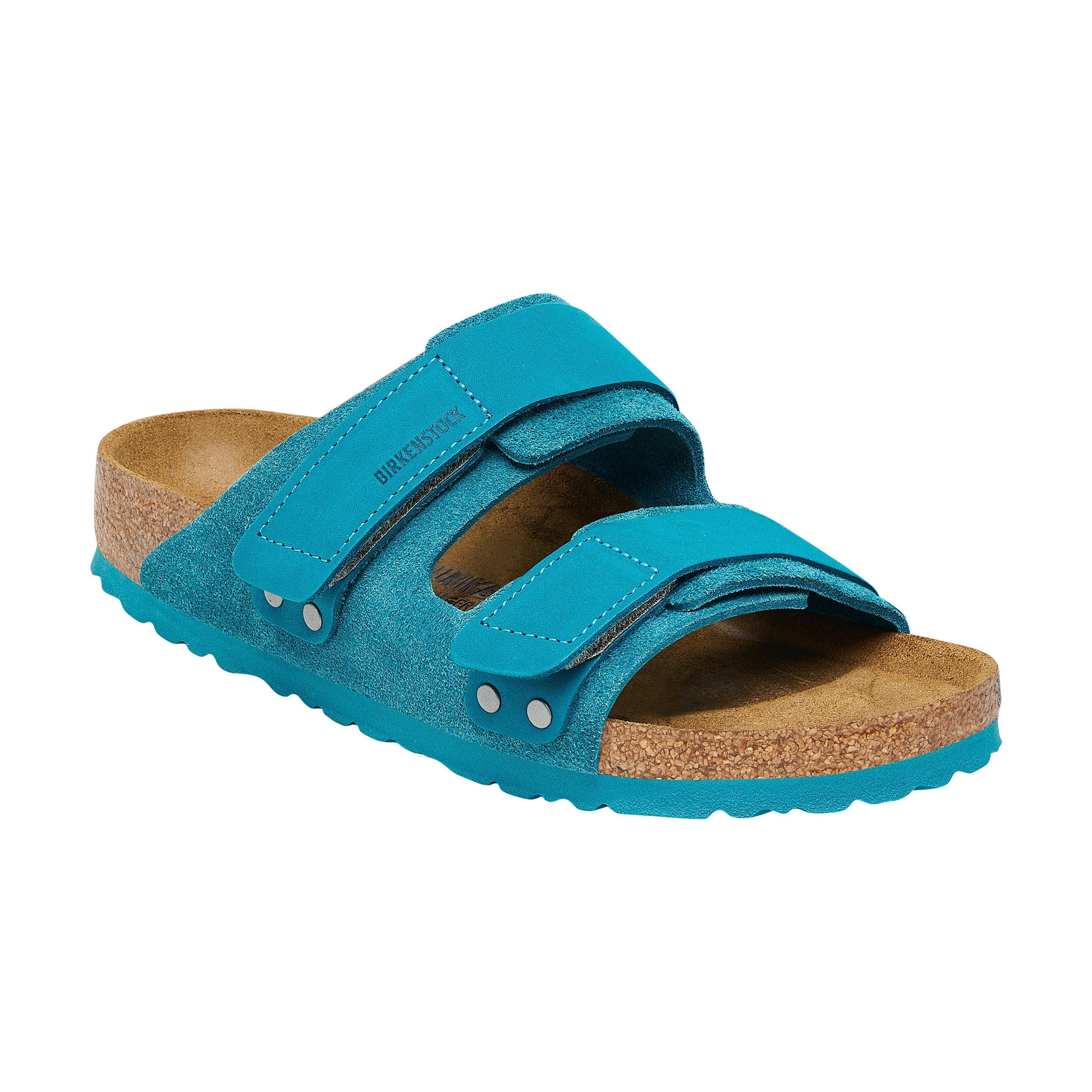 Uji Deep Turquoise Suede/Nubuck Leather