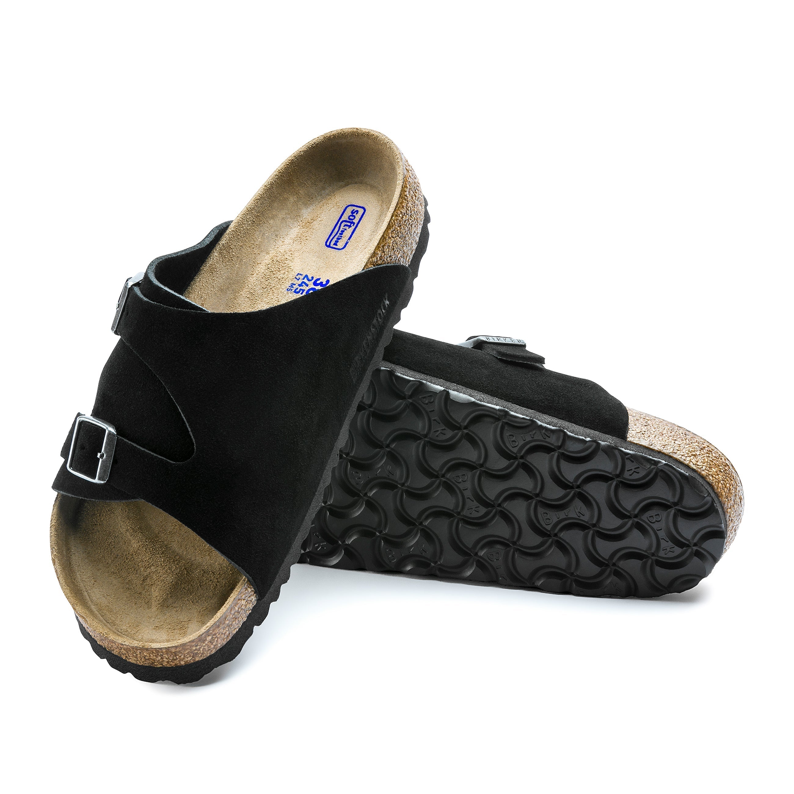 Zurich SFB Black Suede Leather
