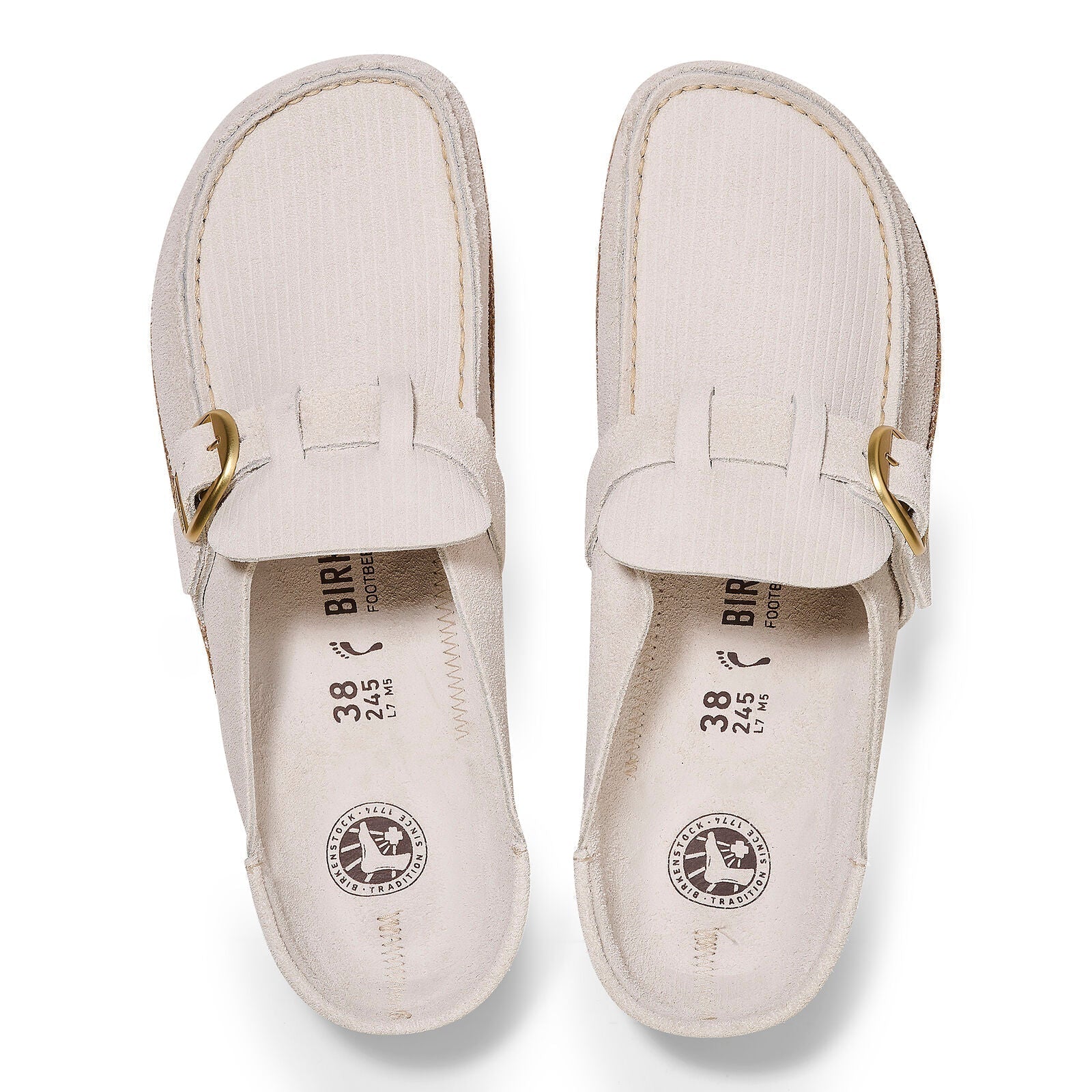 Buckley: Antique White Corduroy