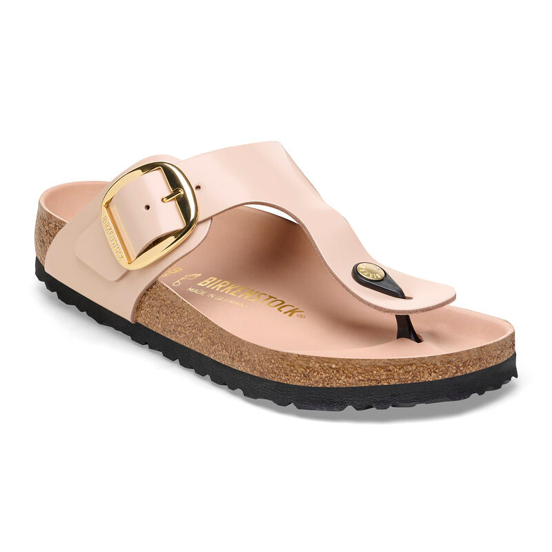 Gizeh Big Buckle: High Shine Beige