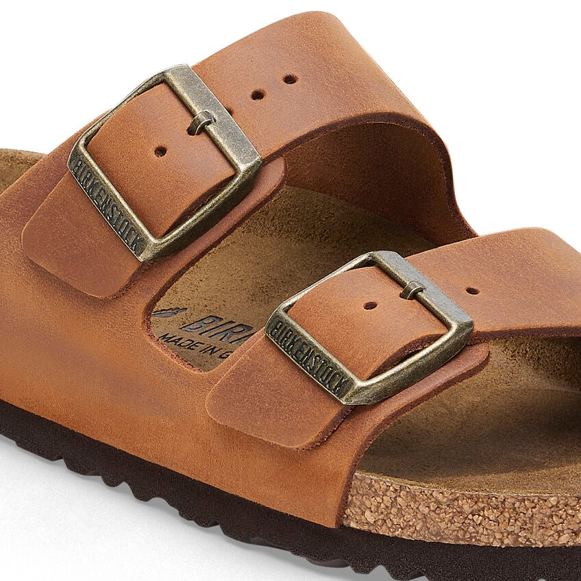Arizona Classic Footbed: Cognac Oiled