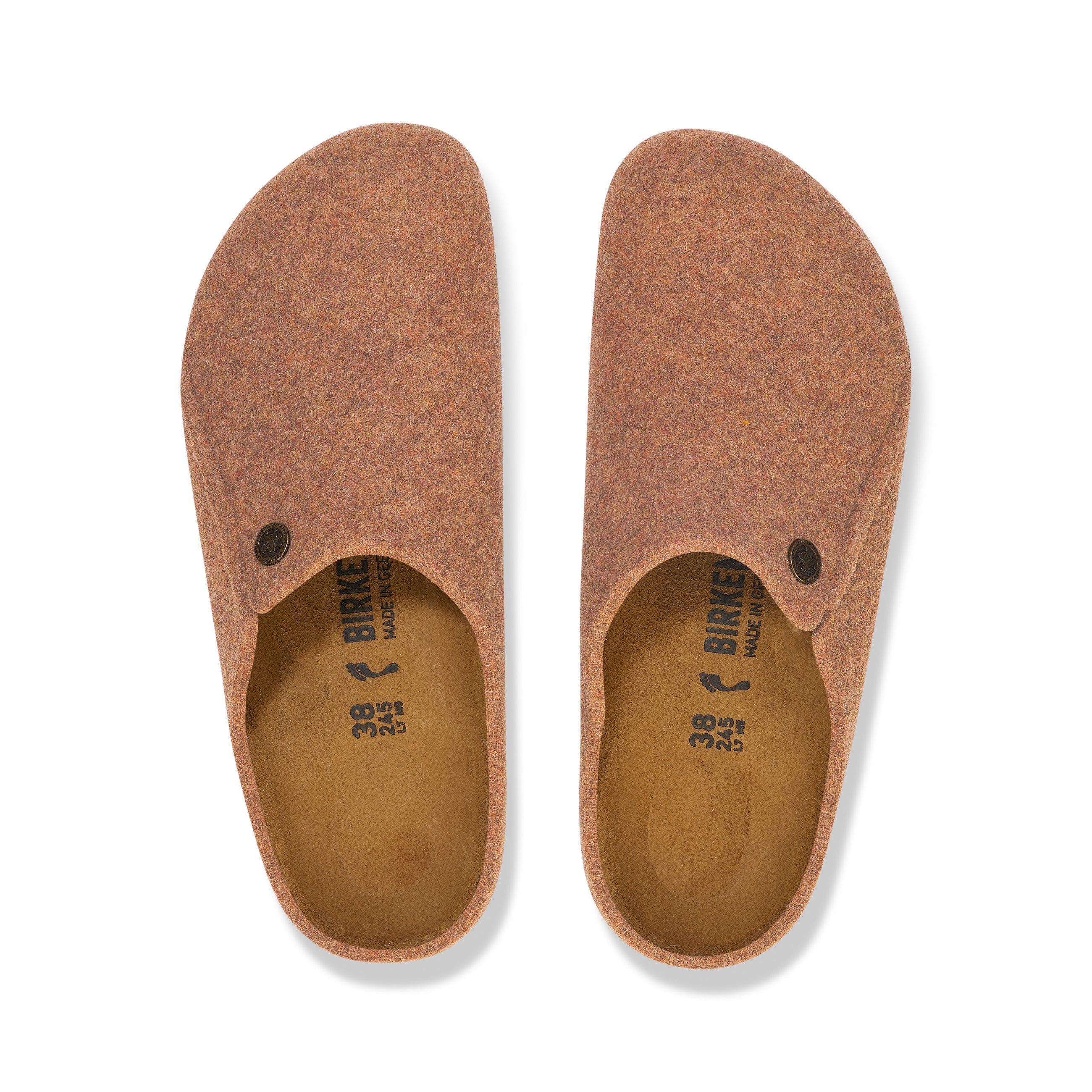 Zermatt Toffee Melange Wool Felt