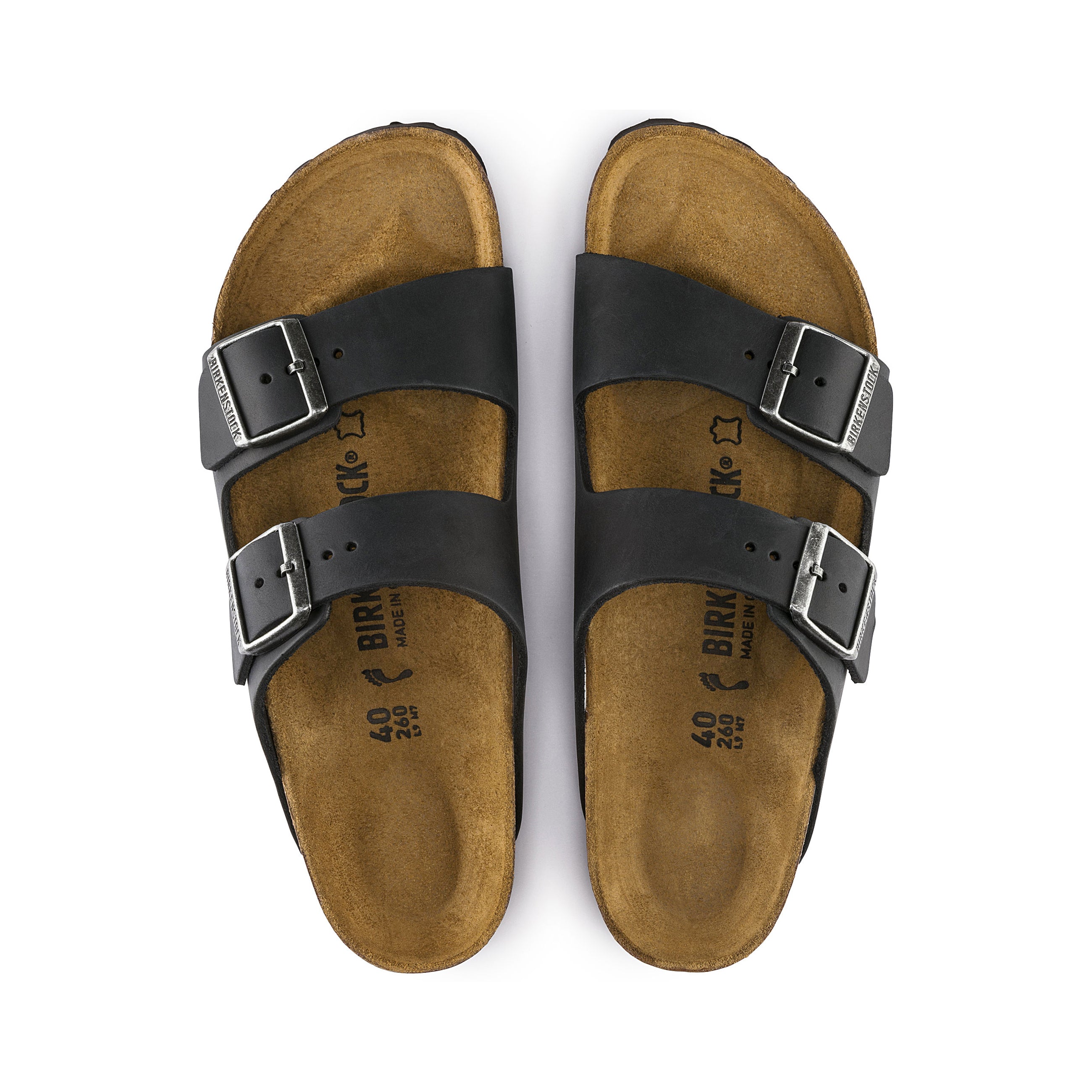 Arizona Black Oiled Leather