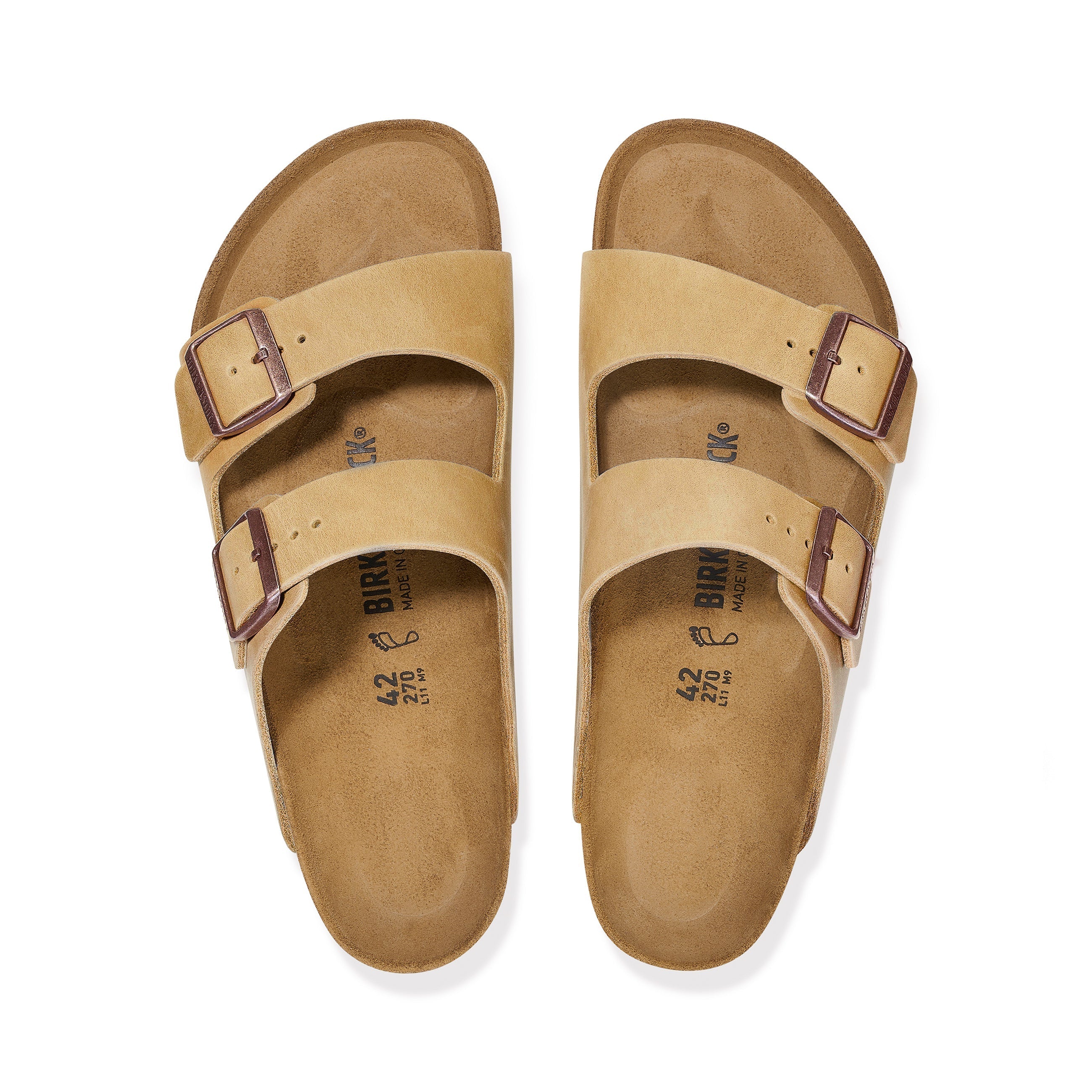 Arizona Tabacco Brown Oiled Leather