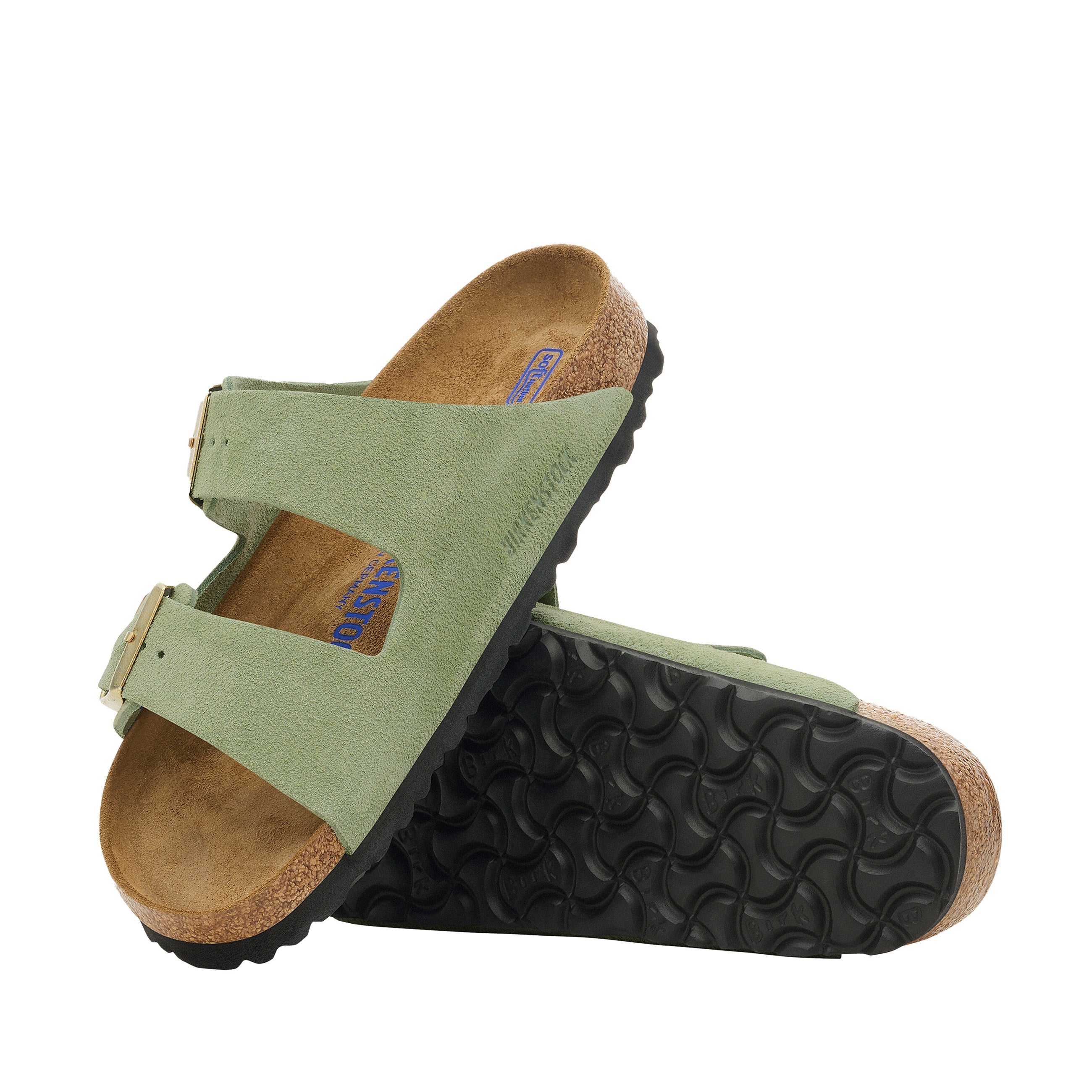 Arizona SFB Green Tea Suede Leather