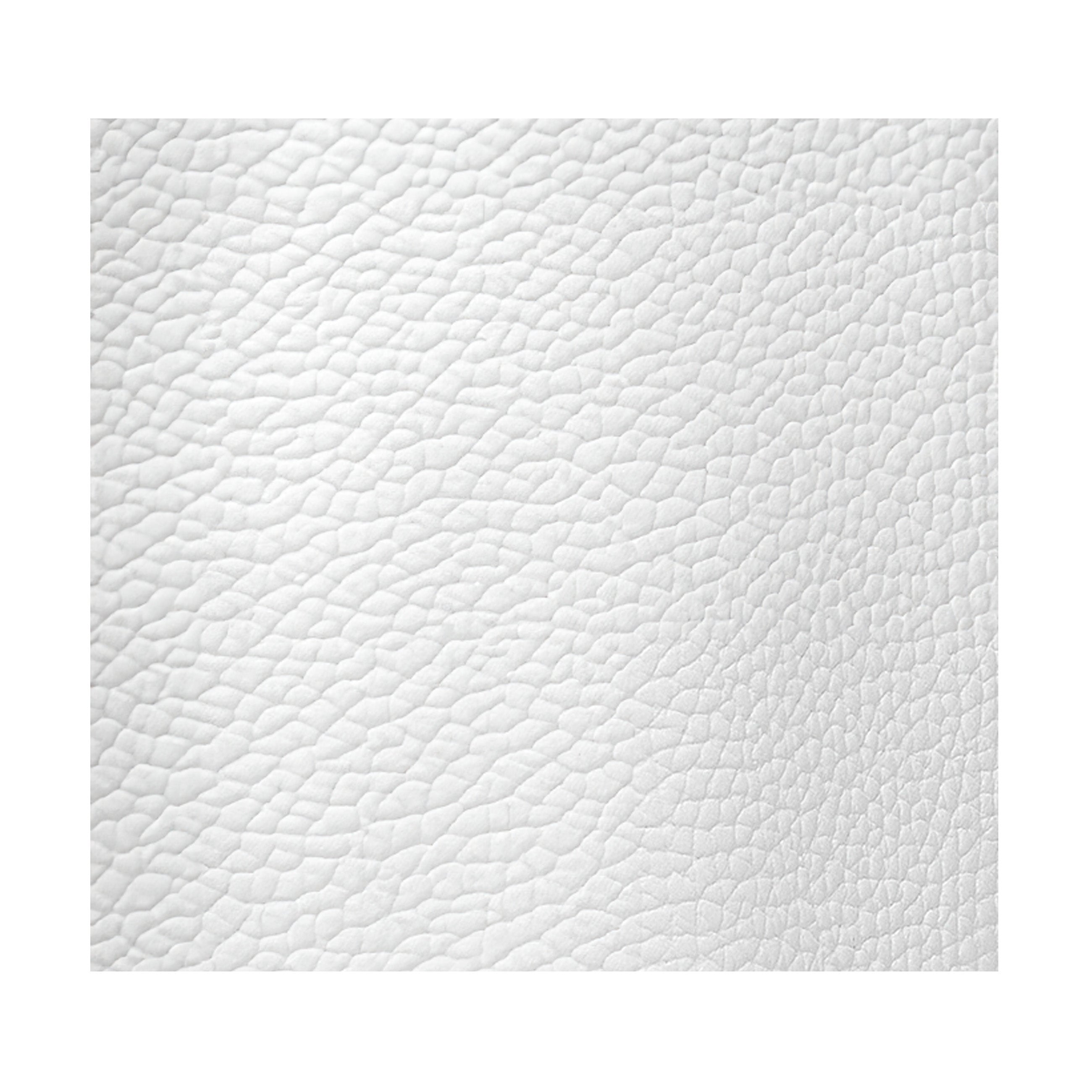 Arizona White Smooth Grained Leather
