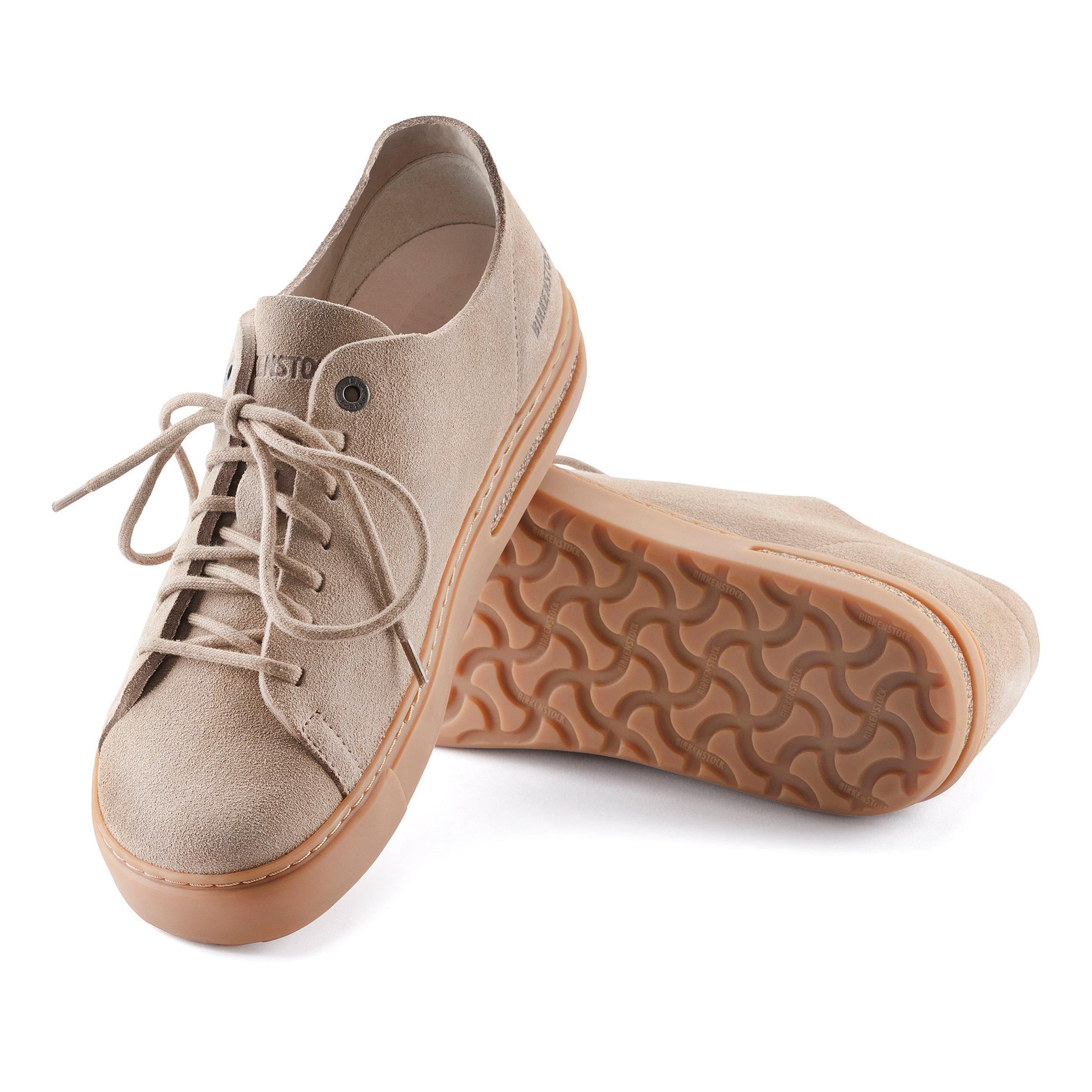 Bend Taupe Suede Leather