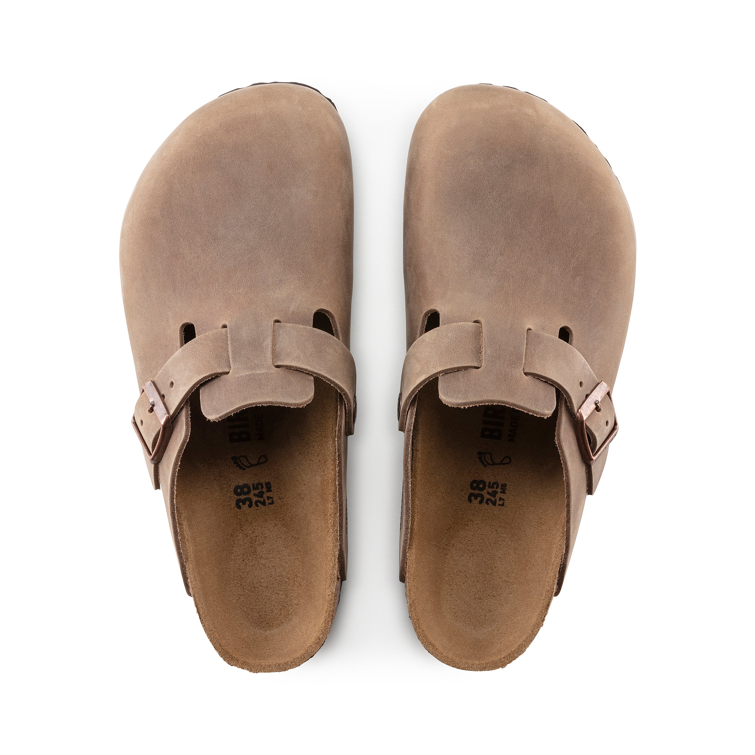 Boston Tabacco Brown Oiled Leather