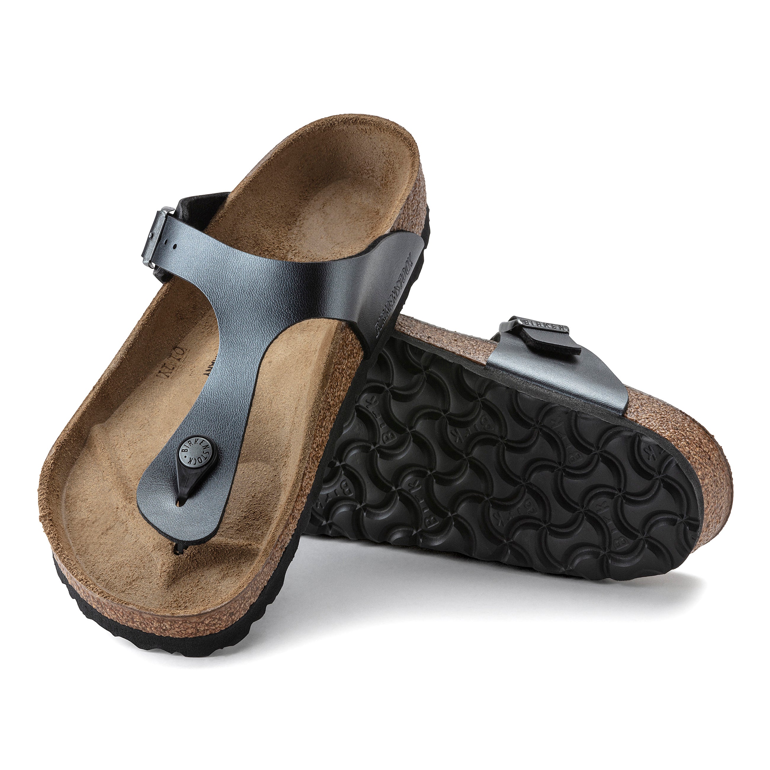 Gizeh Metallic Black Birko-Flor