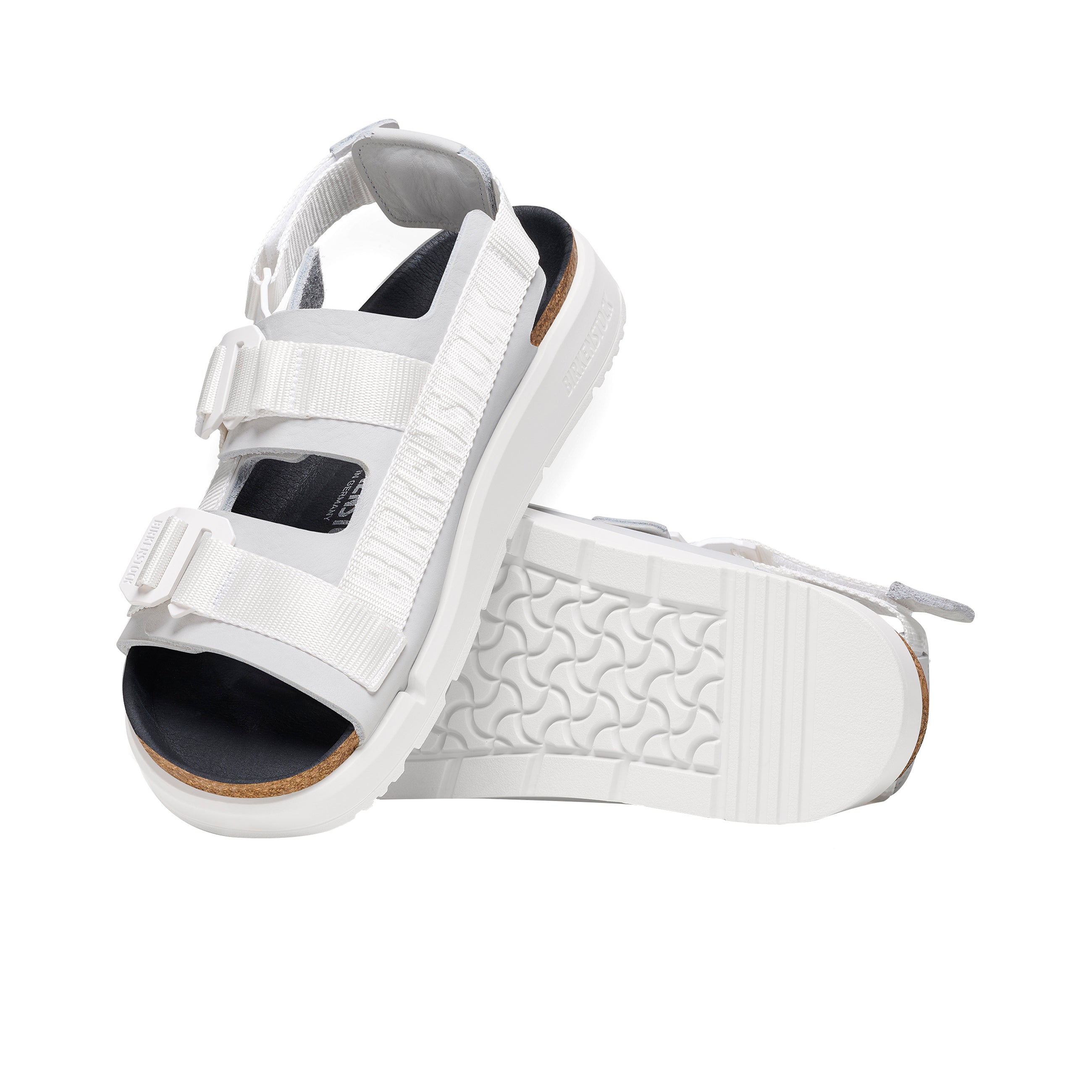 Shinjuku Antique White Natural Leather/Textile