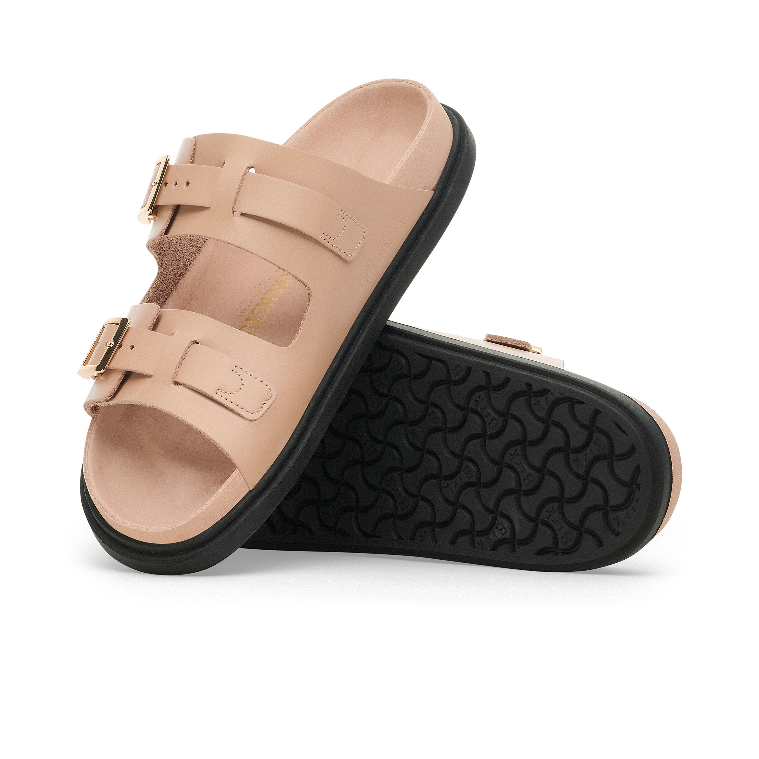 St Barths Exquisite New Beige Natural Leather