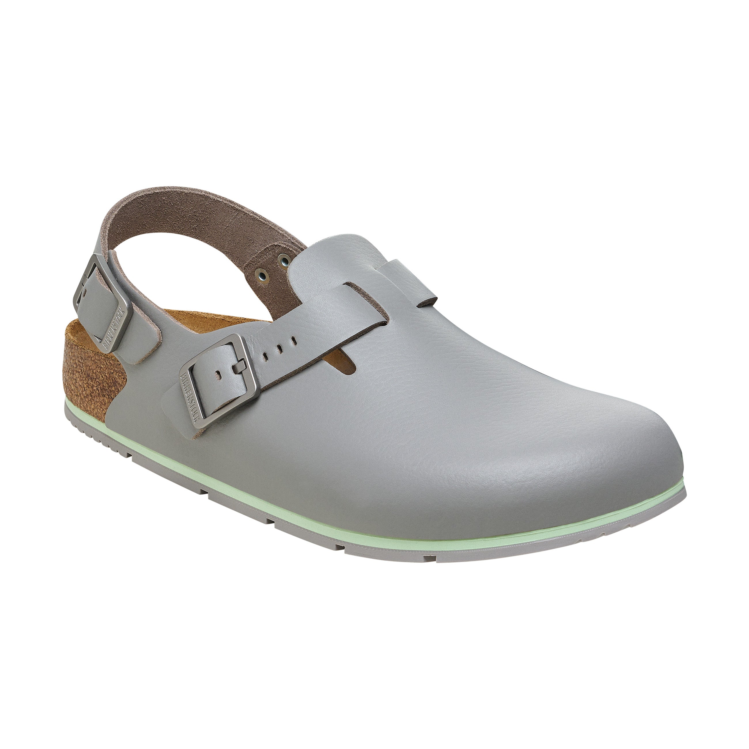 Tokio Pro Gray PU Coated Natural Leather