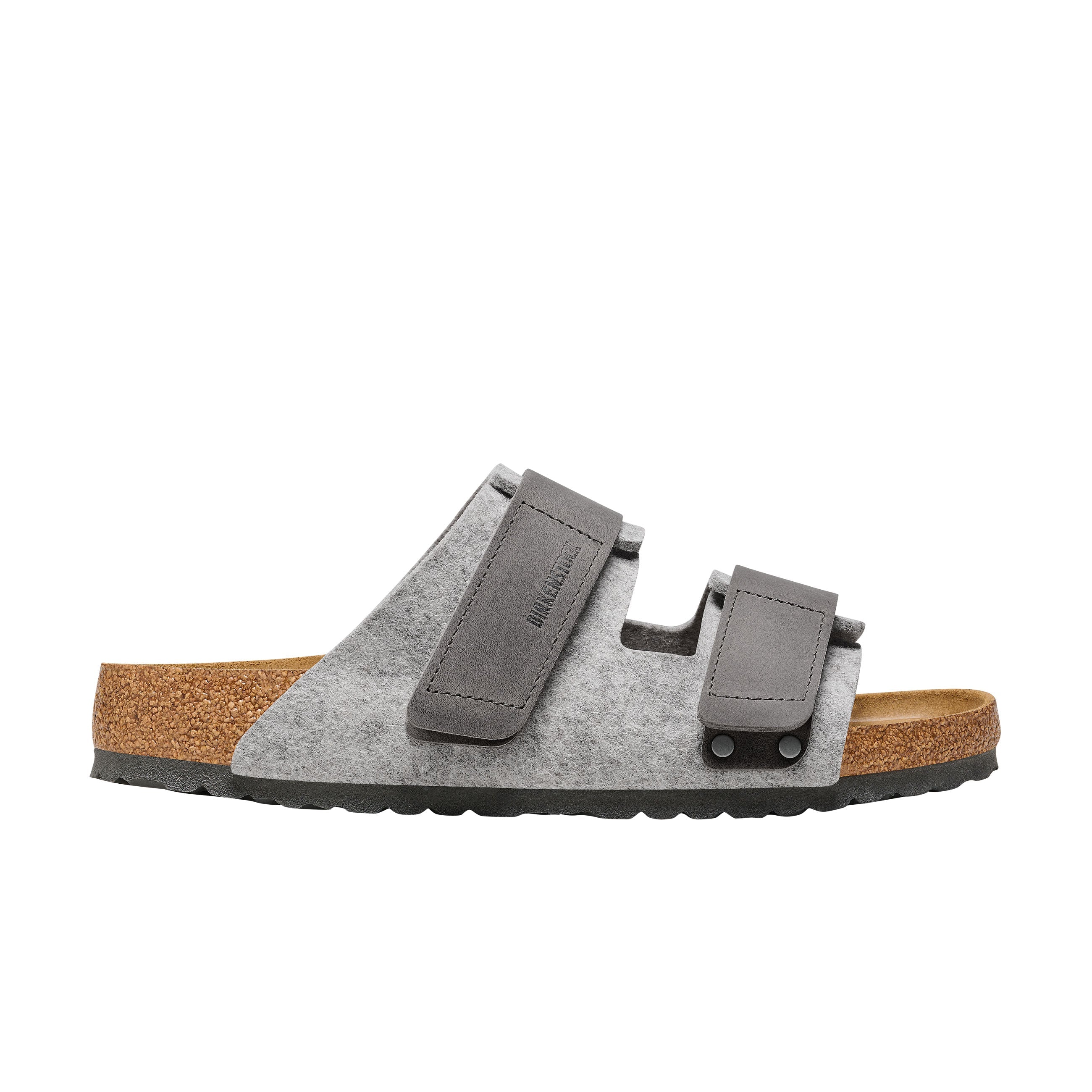Uji Authentic Felt Light Gray Oiled Leather/Felt