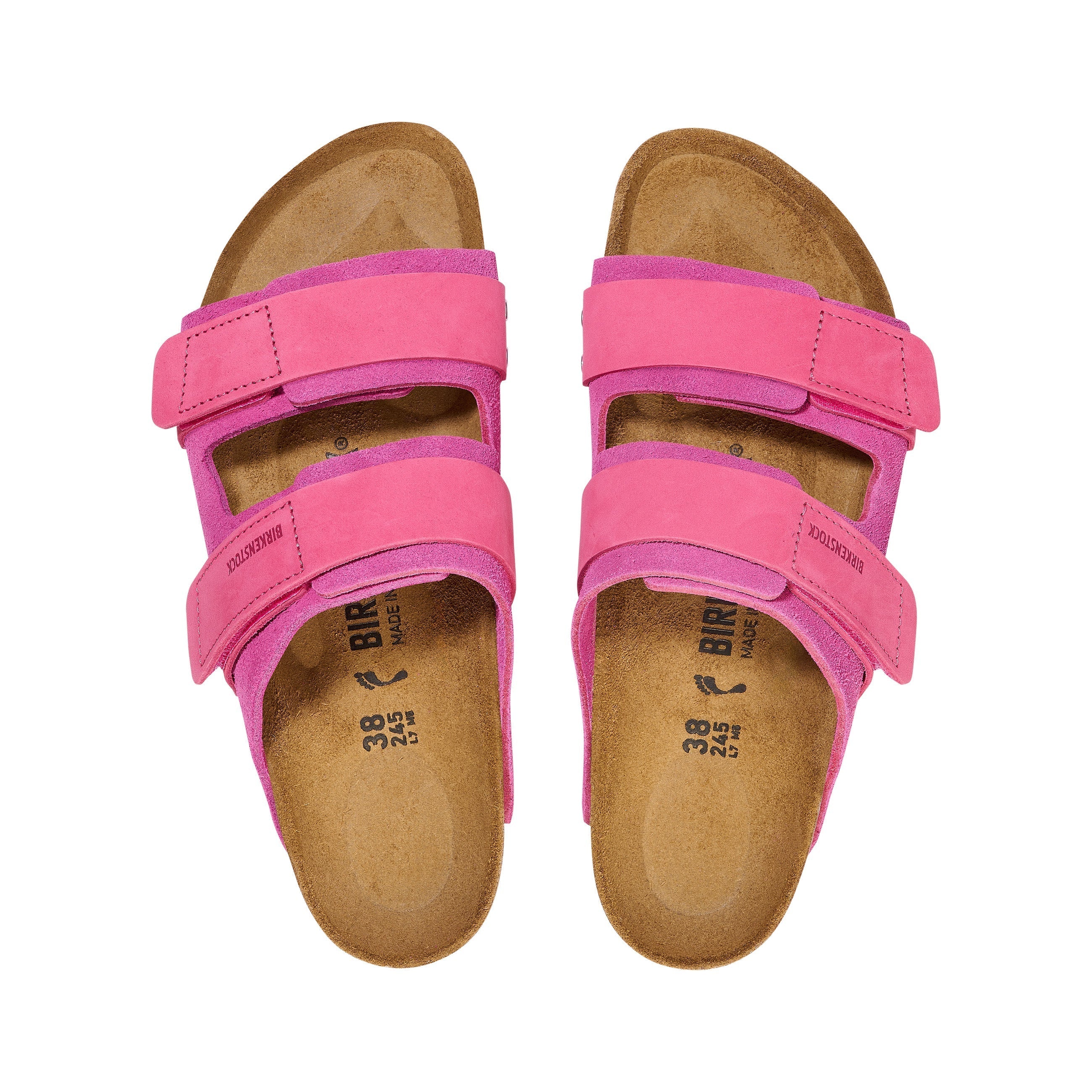 Uji Fuchsia Tulip Suede/Nubuck Leather